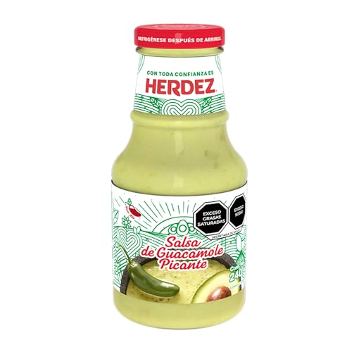 GUACAMOLE PICANTE - SCHARFE GUACAMOLE VON HERDEZ 240gr von Herdez