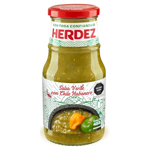 HERDEZ 453 GR SALSA VERDE PICANTE GLASS HERDEZ 453 GR SALSA VERDE PICANTE GLASS von Herdez