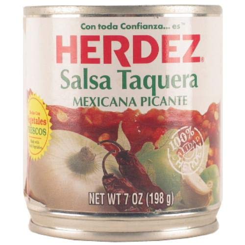 Herdez Salsa Taquera Tablett, 200 ml, 12 Stück Herdez Salsa Taquera Tablett, 200 ml, 12 Stück von Herdez