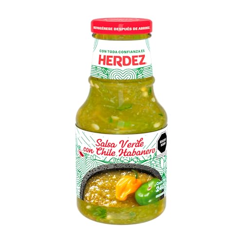 Salsa Verde con habanero - GRÜNE SCHARFE SOßE Herdez 240g Salsa Verde con habanero - GRÜNE SCHARFE SOßE Herdez 240g von Herdez
