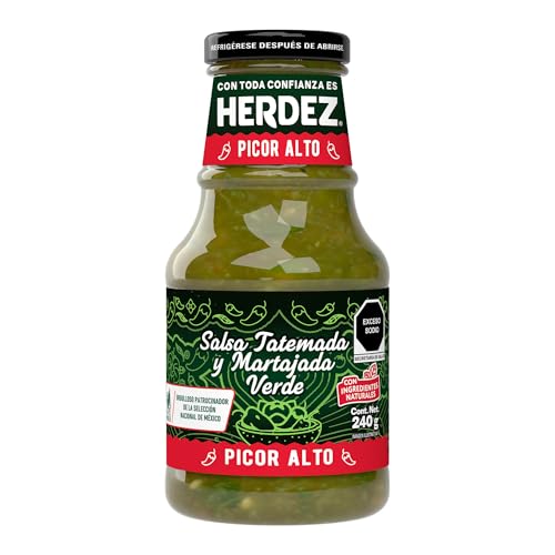 Salsa verde tatemada - Grüne Soße geröstet von Herdez 240g von Herdez