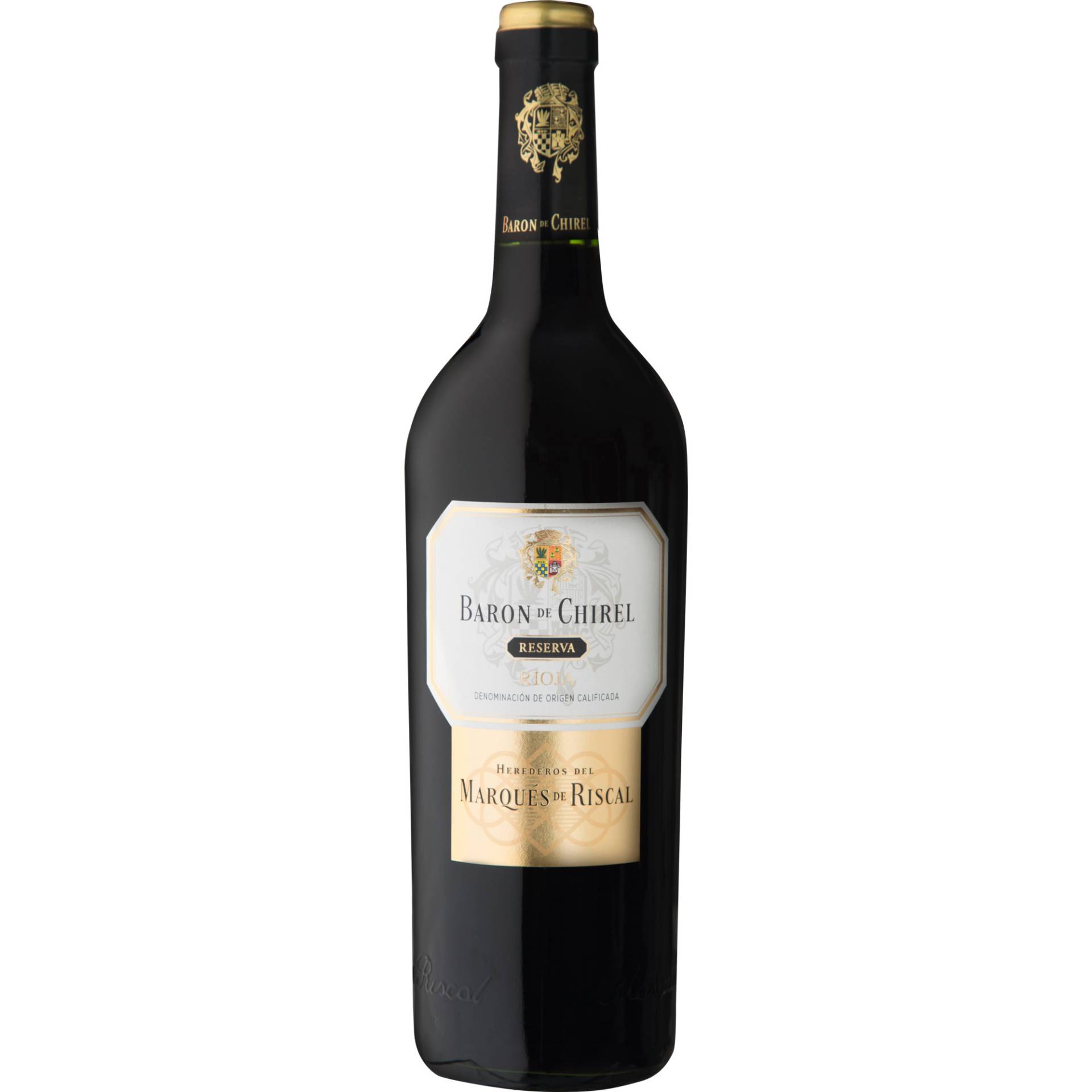 Marqués de Riscal Rioja Barón de Chirel Reserva, Rioja DOCa, Rioja, 2017, Rotwein Marqués de Riscal Rioja Barón de Chirel Reserva, Rioja DOCa, Rioja, 2017, Rotwein von Herederos del Marqués de Riscal c/Torrea 1 01340 Elciego Spain