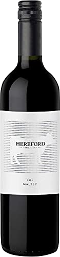 Hereford Malbec Rotwein veganer Wein trocken Argentinien (1 Flasche) von Hereford