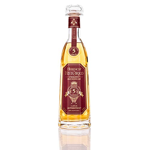 Herencia Historico ANEJO 5 Jahre, 100% Agave Tequila, 0,75 Liter von Herencia de Plata