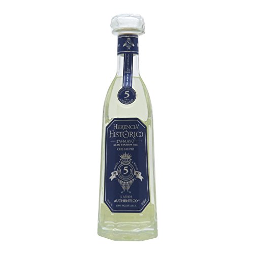 Herencia Historico ANEJO Cristallino 5 Jahre, 100% Agave Tequila, 0,75 Liter Herencia Historico ANEJO Cristallino 5 Jahre, 100% Agave Tequila, 0,75 Liter von Herencia de Plata