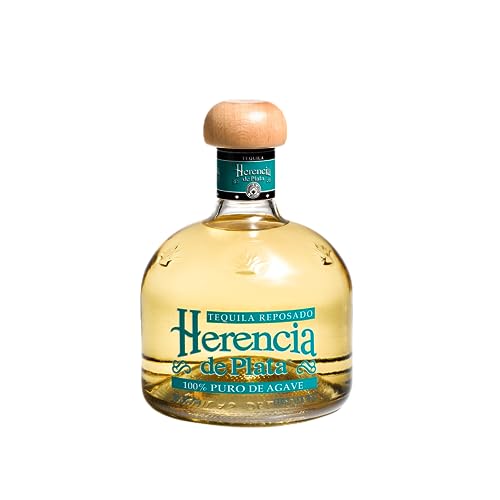 Herencia de Plata Reposado Tequila 38%, Premium-Tequila aus Mexiko, 1 x 0,7l / 700ml von Herencia de Plata