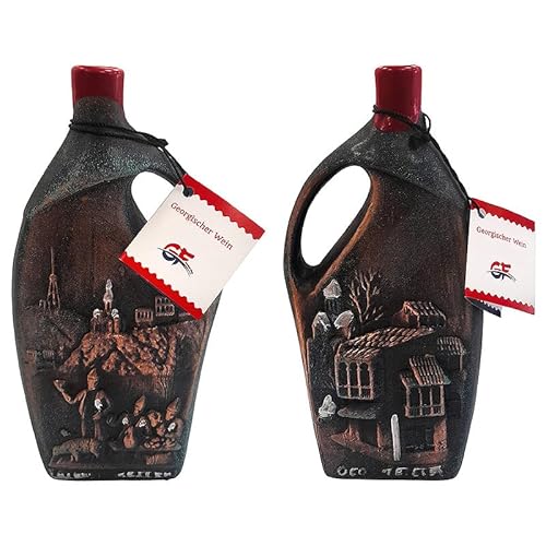 Alazani Valley Rotwein Lieblich (Traube), Wein aus Georgien von Hergestellt für Georgian Food