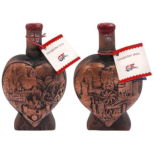 Saperavi, Rotwein Trocken (Herz), Wein aus Georgien von Hergestellt für Georgian Food