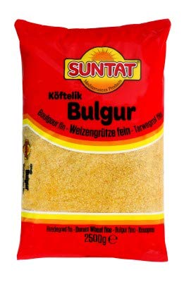 Bulgur, hell - geschälte & gedämpfte Weizengrütze, fein, 2,5 kg Bulgur, hell - geschälte & gedämpfte Weizengrütze, fein, 2,5 kg von Hergestellt für: BAK Kardesler GmbH