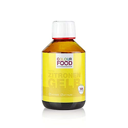 ColourFood Lebensmittelfarbe - Zitronen Gelb, flüssig, vegan, 250 g ColourFood Lebensmittelfarbe - Zitronen Gelb, flüssig, vegan, 250 g von Hergestellt für: BETTEC B.V.