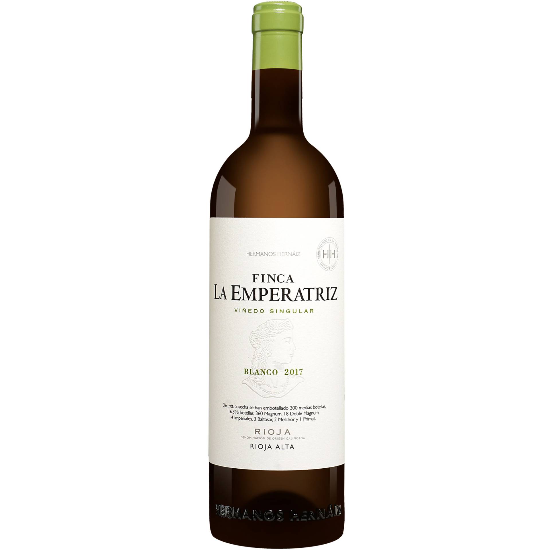 Finca La Emperatriz Gran Vino Blanco 2017  0.75L 13.5% Vol. Weißwein Trocken aus Spanien von Hermanos Hernáiz
