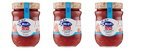 3x Hero Light Fragole Konfitüre Leichte Brotaufstriche Erdbeeren Italien 280 g von Hero