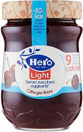 3x Hero Light Konfitüre Leichte Brotaufstriche Schwarze Kirschen Italien 280 g 3x Hero Light Konfitüre Leichte Brotaufstriche Schwarze Kirschen Italien 280 g von Hero