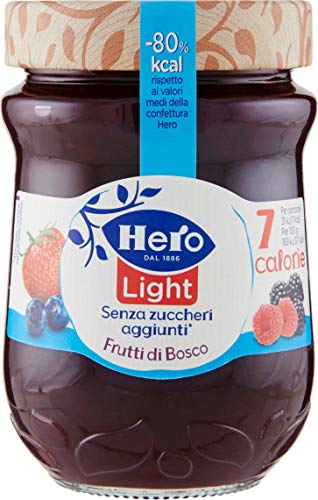 3x Hero Light Konfitüre Leichte Brotaufstriche wilde Beeren Italien 280 g von Hero