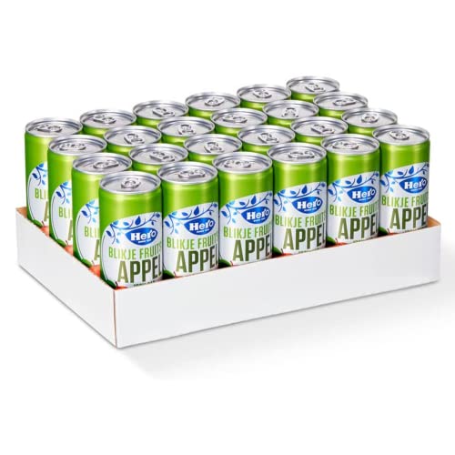 Hero Apfelsaft 25 cl pro Dose, Tablett 24 Dosen von Hero