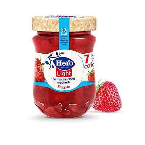 Hero Light Fragole Konfitüre Leichte Brotaufstriche Erdbeeren Italien 280 g Hero Light Fragole Konfitüre Leichte Brotaufstriche Erdbeeren Italien 280 g von Hero