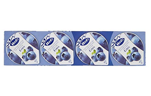 Hero Mirtilli Konfitüre Einzeldosis Blaubeeren Brotaufstriche Italien (4 x 25g) von Hero