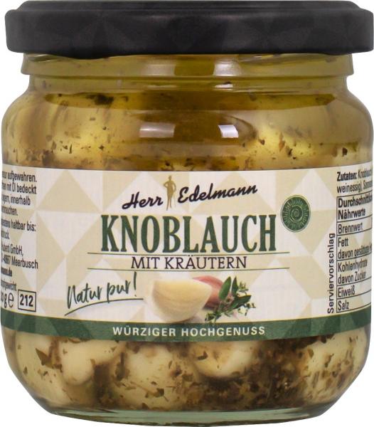 Herr Edelmann Knoblauch in Kräutermarinade von Herr Edelmann