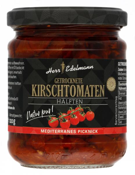 Herr Edelmann getrocknete Kirschtomaten Hälften von Herr Edelmann