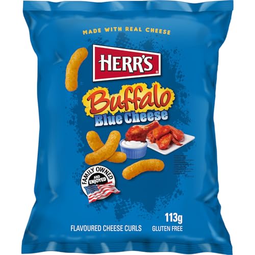 Herr's - Käseflips Buffalo und Blauschimmelkäse - 1 X 113 GR Herr's - Käseflips Buffalo und Blauschimmelkäse - 1 X 113 GR von Herr's