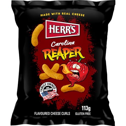 Herr's Carolia Reaper Cheese Curls 113g von Herr's