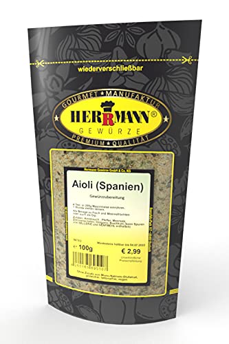 Aioli Spanien 100g Gewürzmischung von Herrmann Gewürze