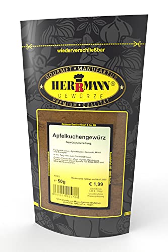 Apfelkuchen 50g Gewürzmischung Apfelkuchen 50g Gewürzmischung von Herrmann Gewürze