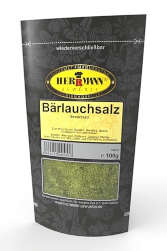 Bärlauchsalz 100g Gewürzsalz von Herrmann Gewürze