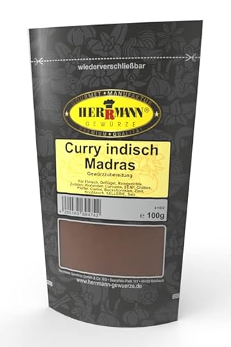 Curry ind. Madras, scharf 100g Gewürzmischung von Herrmann Gewürze