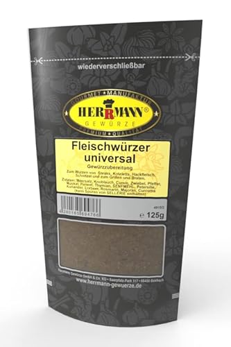 Fleischwürzer universal 125g Gewürzmischung von Herrmann Gewürze