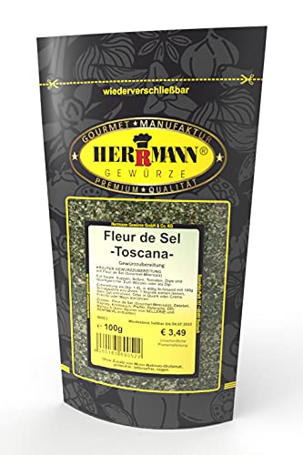 Fleur de Sel -Toscana 100g Gewürzmischung von Herrmann Gewürze