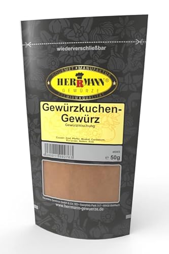 Gewürzkuchen-Gewürz 50g Gewürzmischung von Herrmann Gewürze