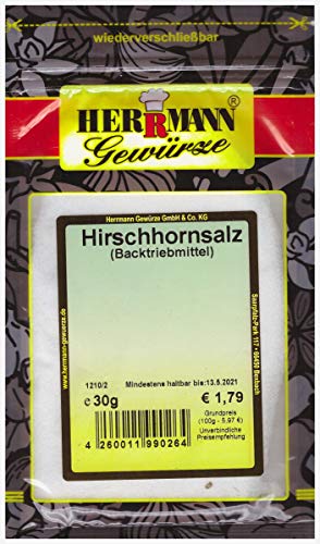 Hirschhornsalz Backmittel Herrmann Gewürze von Herrmann Gewürze