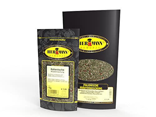 Italienische Kräutermischung 50g Gewürzmischung Italienische Kräutermischung 50g Gewürzmischung von Herrmann Gewürze