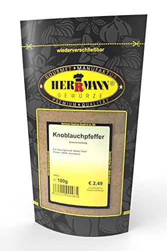 Knoblauchpfeffer 100g Gewürzmischung Knoblauchpfeffer 100g Gewürzmischung von Herrmann Gewürze