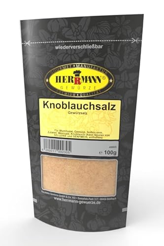 Knoblauchsalz 100g Gewürzmischung Knoblauchsalz 100g Gewürzmischung von Herrmann Gewürze
