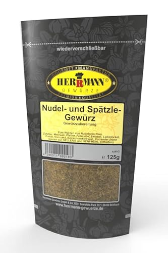 Herrmann Gewürze Nudel- und Spätzle-Gewürz 125g Gewürzmischung von Herrmann Gewürze