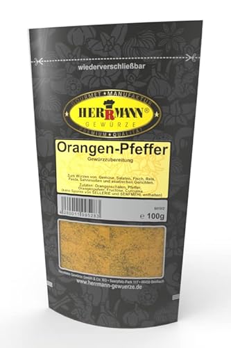 Orangen-Pfeffer 100g Gewürzmischung von Herrmann Gewürze
