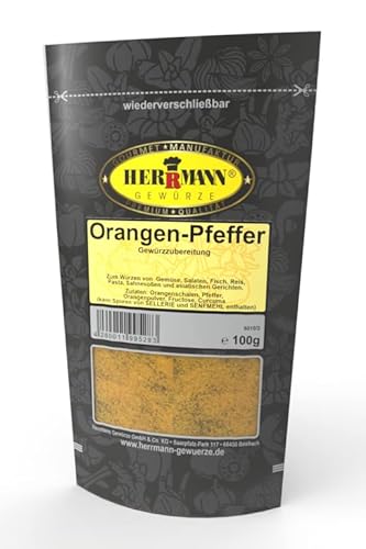 Orangen-Pfeffer 100g Gewürzmischung von Herrmann Gewürze