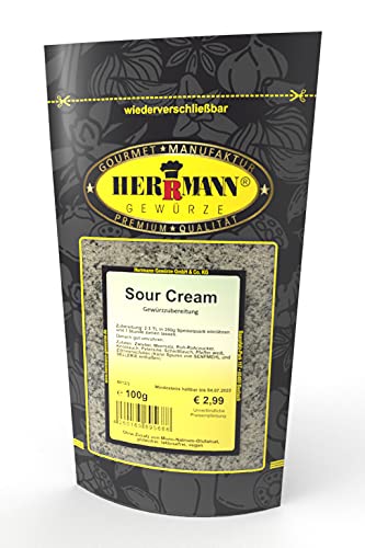 Sour Cream 100g Gewürzmischung von Herrmann Gewürze