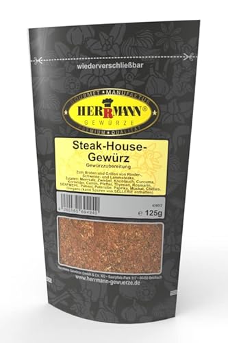 Steak-House-Gewürz 125g Gewürzmischung von Herrmann Gewürze