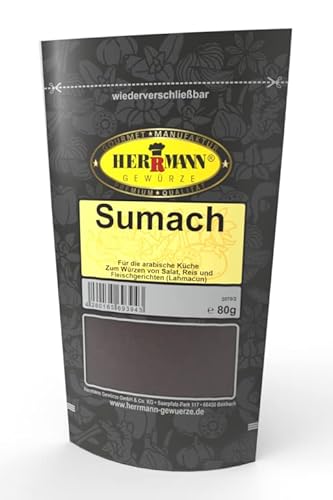 Sumach 80g Gewürzmischung Sumach 80g Gewürzmischung von Herrmann Gewürze