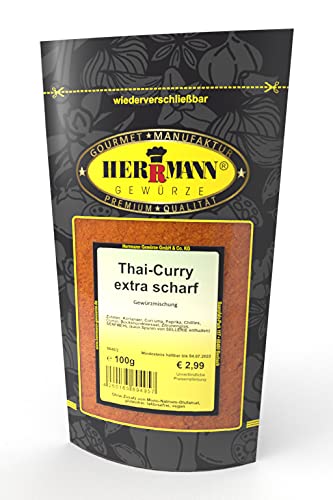 Thai-Curry extra scharf 100g Gewürzmischung Thai-Curry extra scharf 100g Gewürzmischung von Herrmann Gewürze