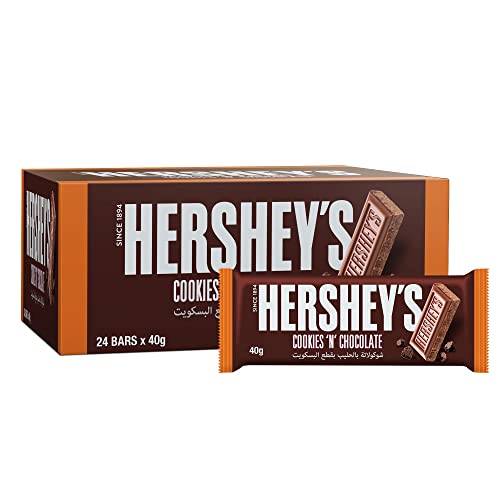 Hershey's Cookies 'N' Chocolate 40g -Pack of 24 von hersheys