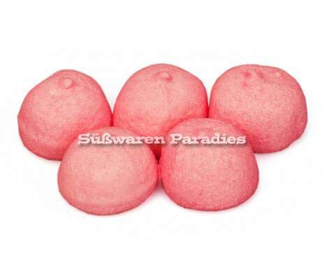 Mellow Speckbälle pink große gezuckerte Schaumzuckerbälle 125g von Hersteller Mega Paradies GmbH