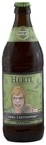 Oma's Betthupferl "Die Starke" Hertl Braumanufaktur 0,5 Liter inkl. 0,08€ MEHRWEG Pfand Oma's Betthupferl "Die Starke" Hertl Braumanufaktur 0,5 Liter inkl. 0,08€ MEHRWEG Pfand von Hertl Braumanufaktur