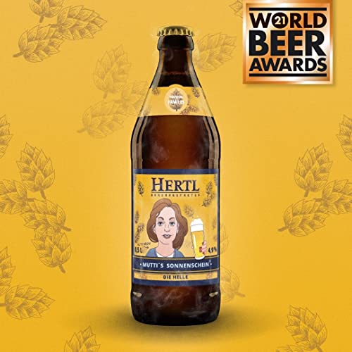 Braumanufaktur Hertl - "Muttis Sonnenschein" Vollbier 4,9 % vol. - 0,5 l inkl. 8 ct Pfand von Hertl