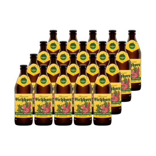 Hertl Eichhorn Annafestbier | Fränkisches Festbier im Kasten | 10L (20 x 0,5L Flaschen) | 5,7% vol von Hertl