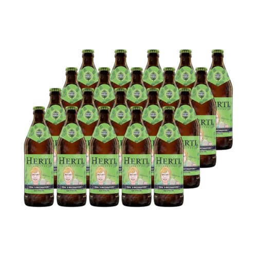 Hertl Oma's Betthupferl aus der Braumanufaktur Hertl | | 10L (20 x 0,5L Flaschen) | Fränkischer Bernsteinbock im Kasten | 6,5% vol von Hertl