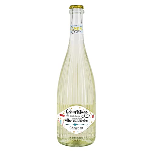 Herz & Heim® Feinkost Käfer Fruchtsecco 0.75l in 2 Geschmacksrichtungen, Geburtstage sind noch lange kein Grund älter zu werden- Lemon von Herz & Heim